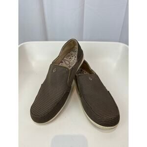 Olukai Flats Waialua Mesh Slip-On Tan Casual Shoes Women's 9 EU 39